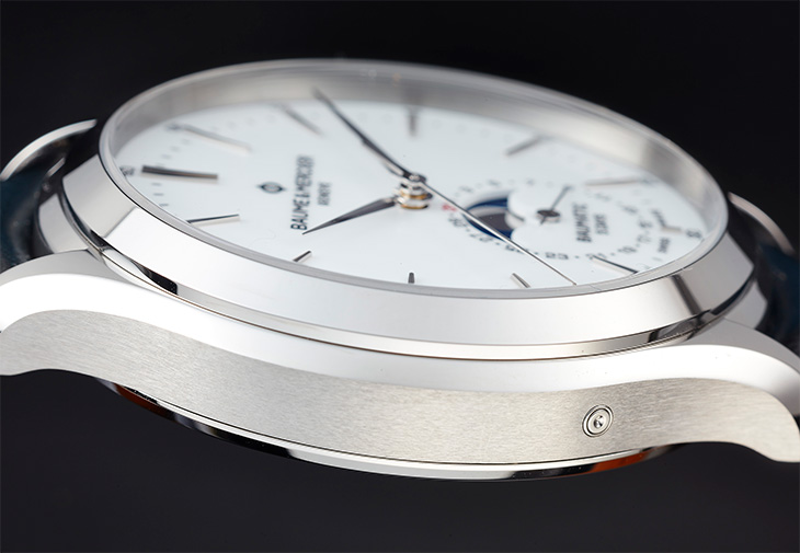 BAUME & MERCIER名士錶Clifton Baumatic Moonphase Date