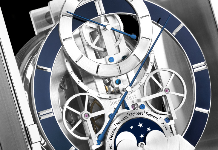 JAEGER-LECOULTRE積家Atmos Régulateur Wood Marqueterie鑲木拼接空氣鐘