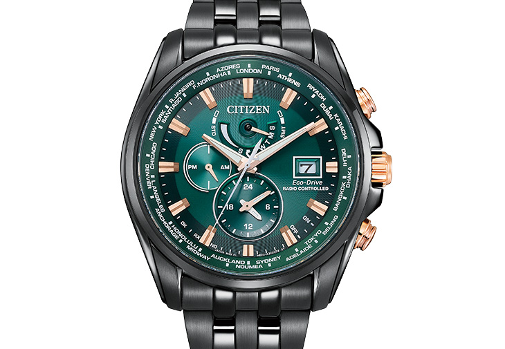 CITIZEN光動能全球電波對時錶亞洲限定款 AT9128-87X