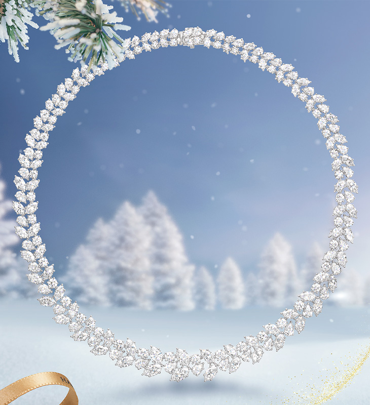 HARRY WINSTON海瑞溫斯頓Winston Cluster 系列項鍊