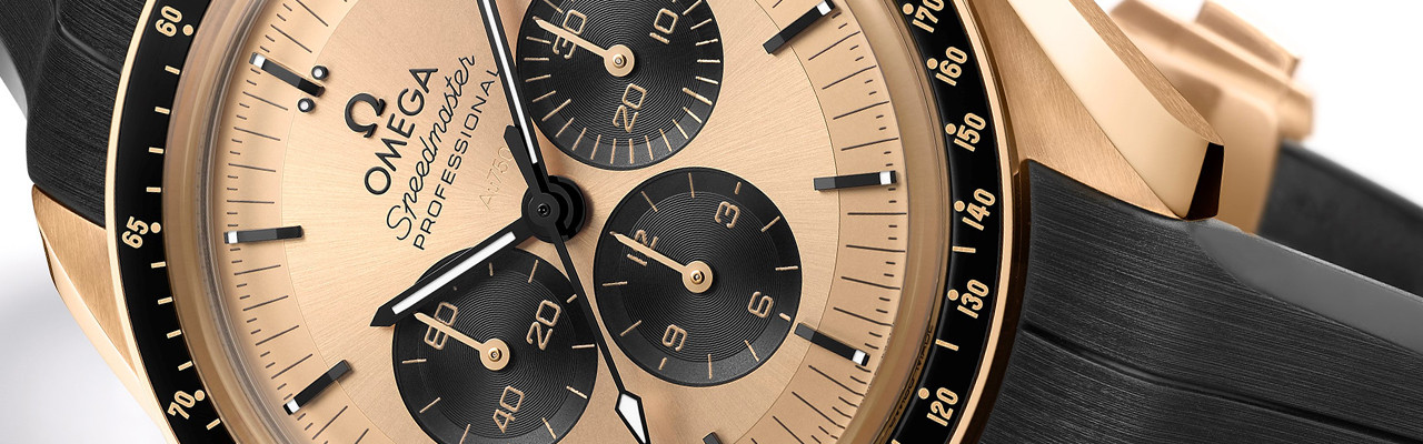 歐米茄OMEGA超霸Moonshine金登月錶