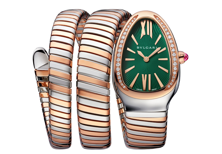 寶格麗BVLGARI Serpenti Tubogas Serpenti 雙螺旋腕錶