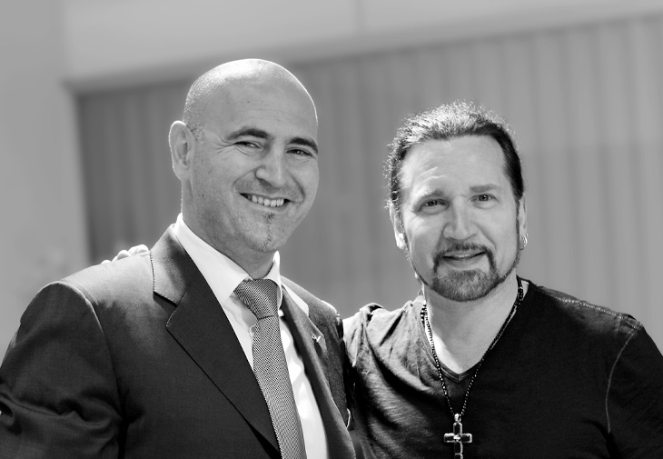 BLANCPAIN寶珀President & CEO Marc A. Hayek 音樂家Eric Singer