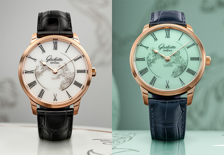 GLASHÜTTE ORIGINAL X MEISSEN