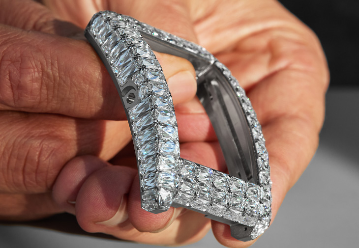 JACOB & CO. Billionaire 雙陀飛輪 Angel Cut 鑽石腕錶