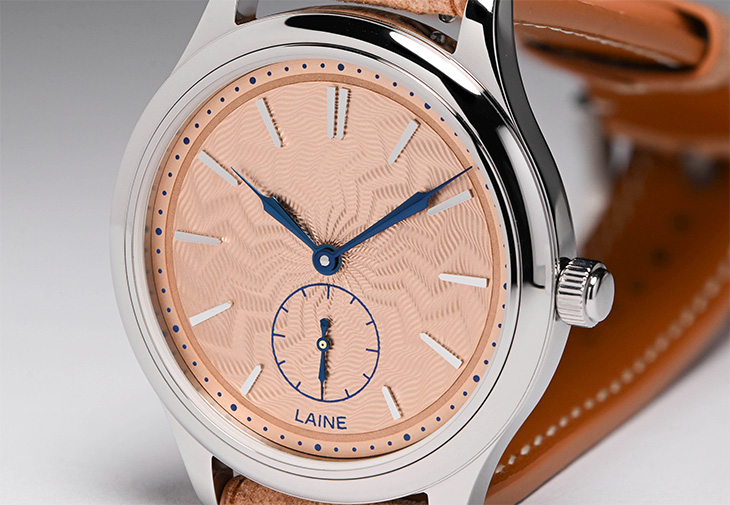 LAINE P37 Salmon Spider手上鍊腕錶
