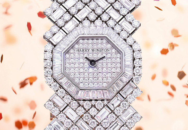 Harry Winston海瑞溫斯頓Tête-à-Tête頂級珠寶腕錶 圓形款