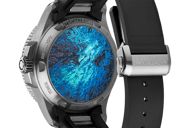 MONTBLANC萬寶龍Iced Sea系列零氧腕錶Deep 4810