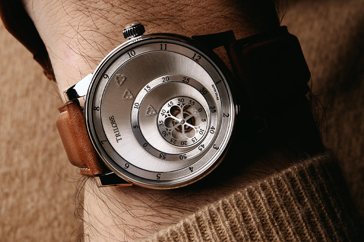 顛覆傳統顯時概念 TRILOBE Les Matinaux 晨曦系列腕錶