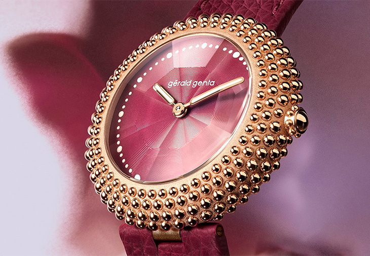 GÉRALD GENTA Gentissima Oursin 36 Burgundy