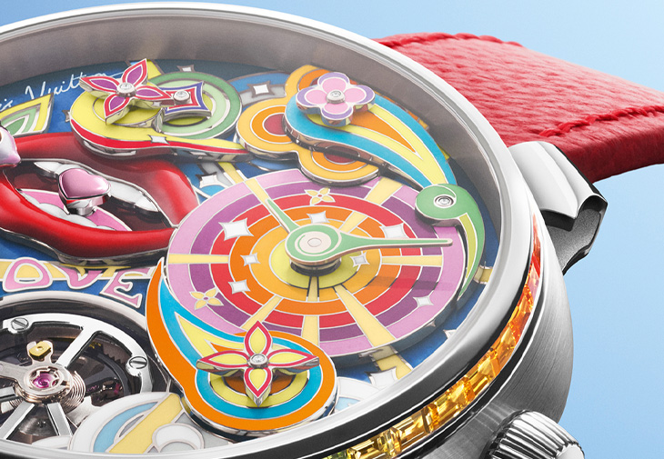 LOUIS VUITTON路易威登Tambour Taiko Arty Automata自動人偶腕錶