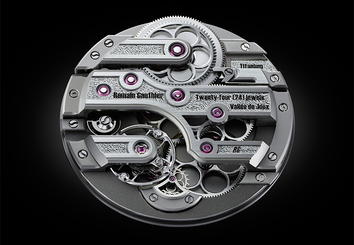 C by Romain Gauthier 鈦金鏈帶腕錶