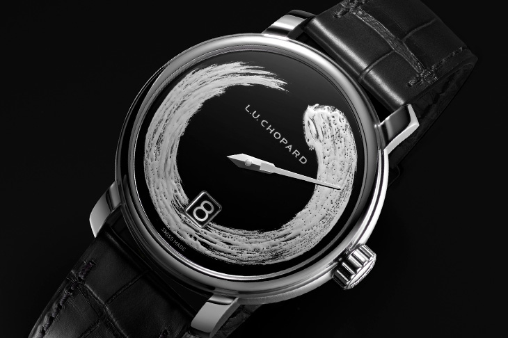 與日本哲學、美學合一   蕭邦 L.U.C Quattro Spirit「圓相」、「冥想達摩」及「武士永曜」跳時限量腕錶