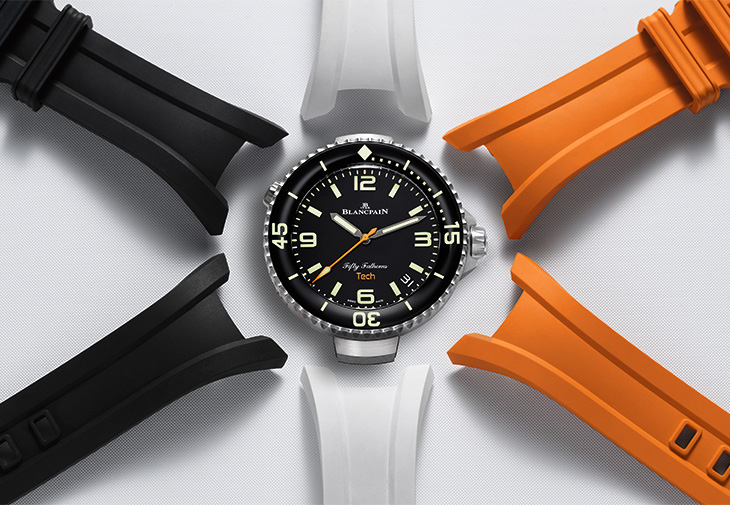 BLANCPAIN寶珀Fifty Fathoms五十噚Tech-nicolors潛水腕錶
