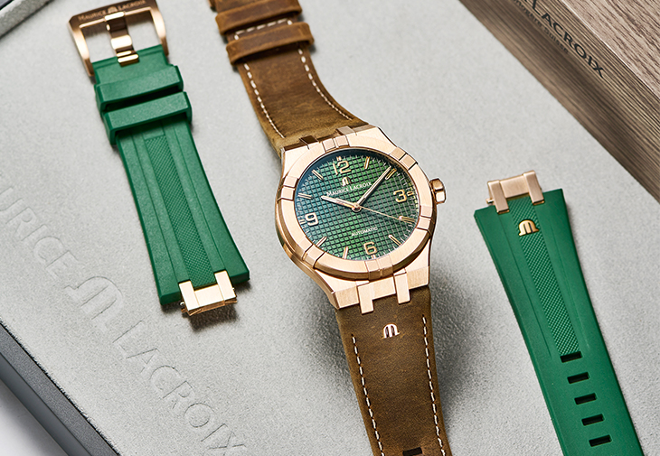 MAURICE LACROIX艾美錶Aikon青銅自動腕錶