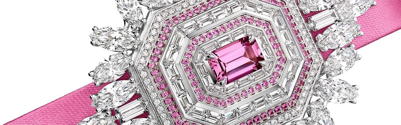 HARRY WINSTON海瑞溫斯頓Ultimate Emerald Signature珠寶腕錶