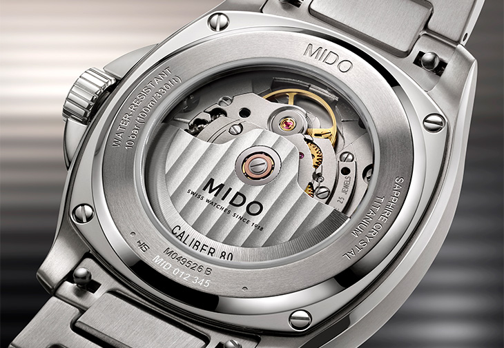 MIDO美度表Multifort TV Big Date Titanium 鈦金腕錶