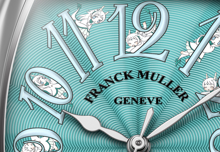 FRANCK MULLER Cintrée Curvex金田涼子龍年限量版腕錶