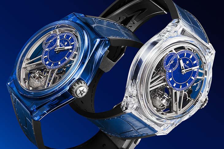 真力時160週年重現零重力奇蹟    DEFY Zero G藍寶石限量腕錶