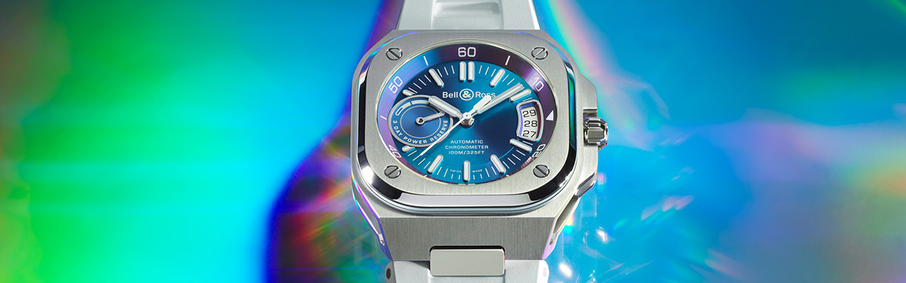 BELL & ROSS柏萊士BR-X5 Iridescent腕錶