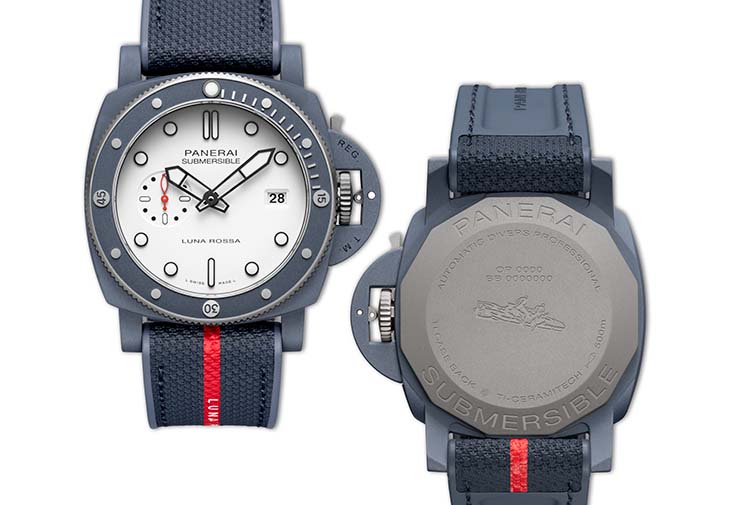 PANERAI沛納海Submersible QuarantaQuattro Luna Rossa Ti-Ceramitech™