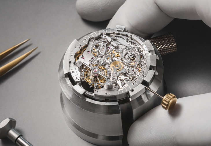 VACHERON CONSTANTIN江詩丹頓Les Cabinotiers閣樓工匠超卓複雜功能高級珠寶腕錶Moon Dust