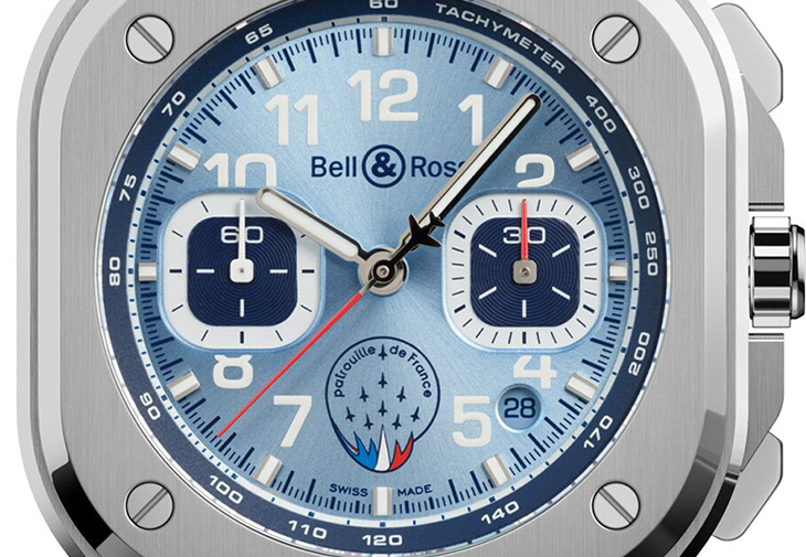 Bell & Ross柏萊士BR-05 Chrono Patrouille de France 計時腕錶