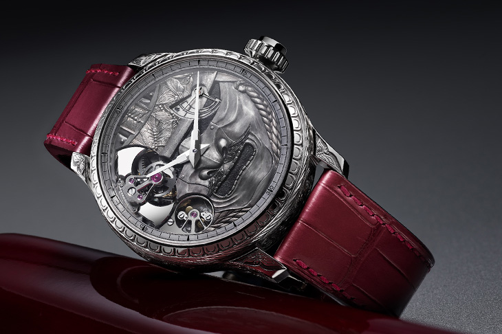 融合日本匠藝與報時的極致美學／蕭邦L.U.C Full Strike「武士精神」大自鳴時腕錶