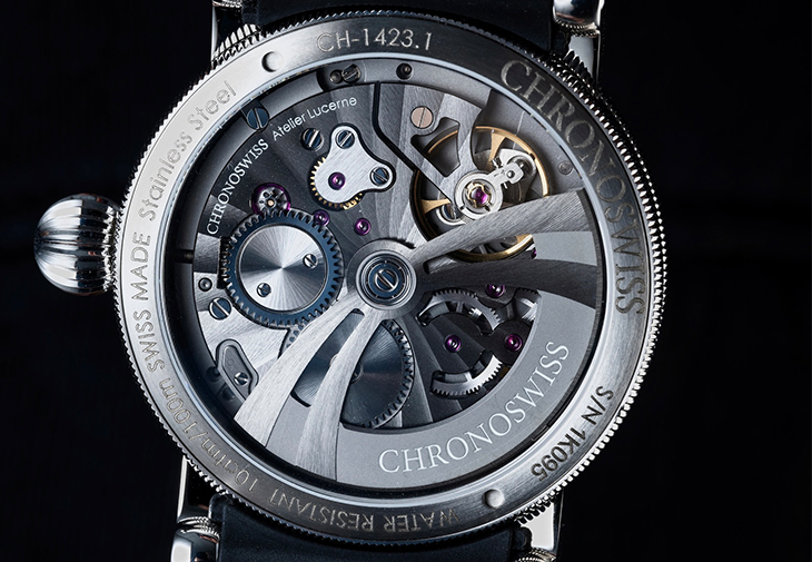 CHRONOSWISS Delphis Sapphire德爾菲藍色之魅