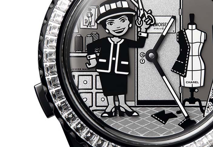 CHANEL香奈兒J12 Couture Workshop Automaton Caliber 6腕錶
