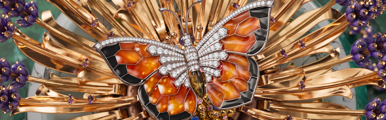 VAN CLEEF & ARPELS梵克雅寶Brassée de Lavande自動機械裝置