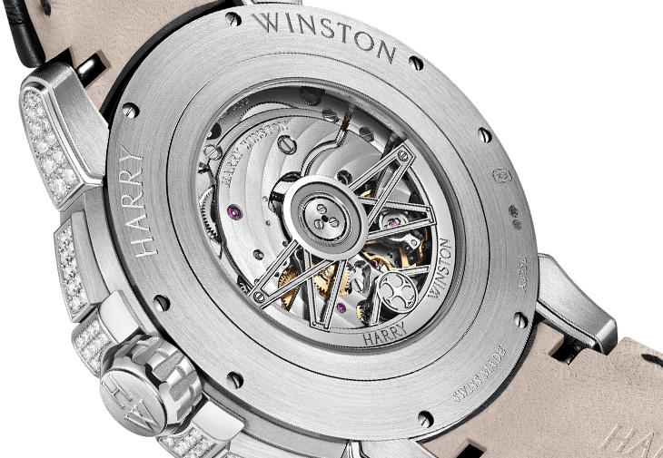 海瑞溫斯頓HARRY WINSTON海洋Ocean系列Date Moon Phase Bagguette 42／Date Moon Phase 42毫米自動腕錶