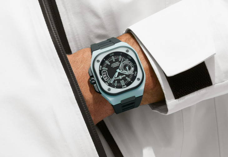 Bell & Ross柏萊士BR-X5 Blue Lum腕錶