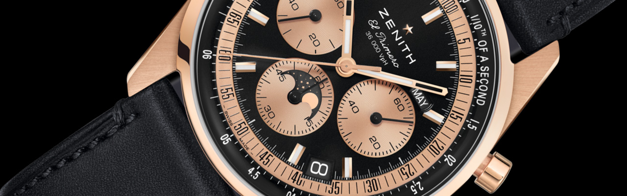 ZENITH真力時Chronomaster Original Triple Calendar全日曆月相計時腕錶