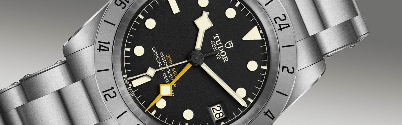 帝舵表Black Bay Pro兩地時間腕錶