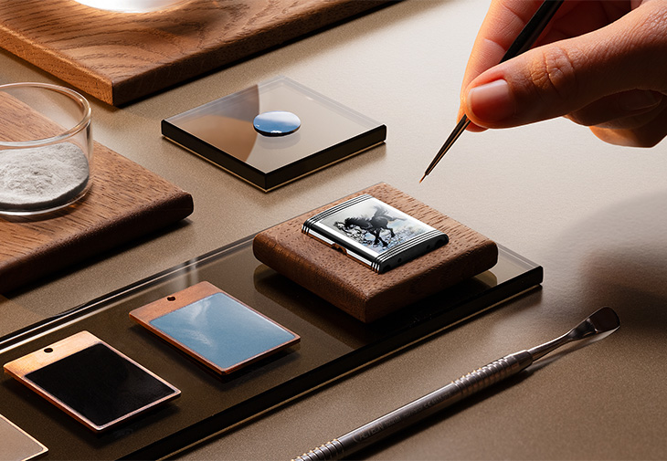 JAEGER-LECOULTRE積家Reverso Tribute Enamel翻轉系列琺瑯腕錶「徐悲鴻」限量版