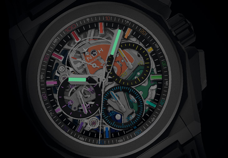 ZENITH真力時Defy Extreme Chroma挑戰極限腕錶