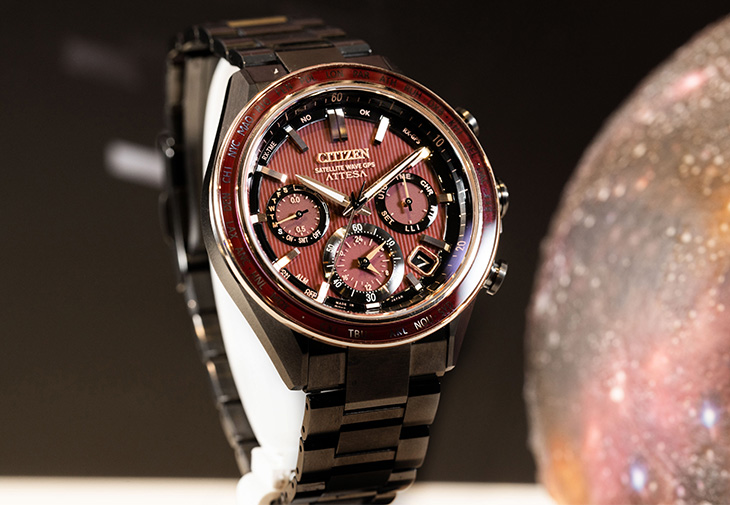 CITIZEN光動能GPS衛星對時錶赤星款CC4056-62W