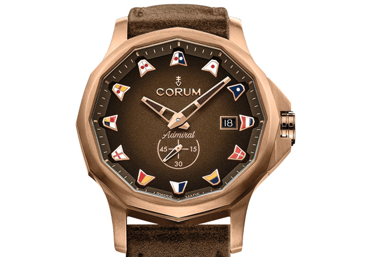 崑崙錶CORUM CORUM Admiral海軍上將42青銅自動腕錶