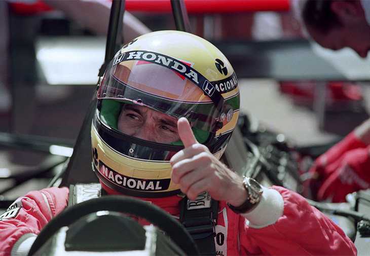 賽車手Ayrton Senna