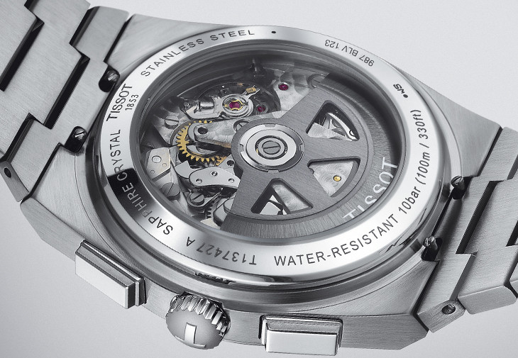 天梭TISSOT PRX Valjoux計時碼錶