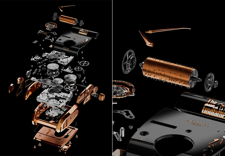 JACOB & CO. The Godfather II 雙旋律飛行陀飛輪腕錶