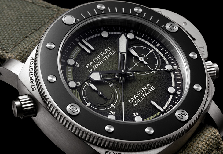 PANERAI沛納海Submersible Chrono Marina Militare體驗版腕錶