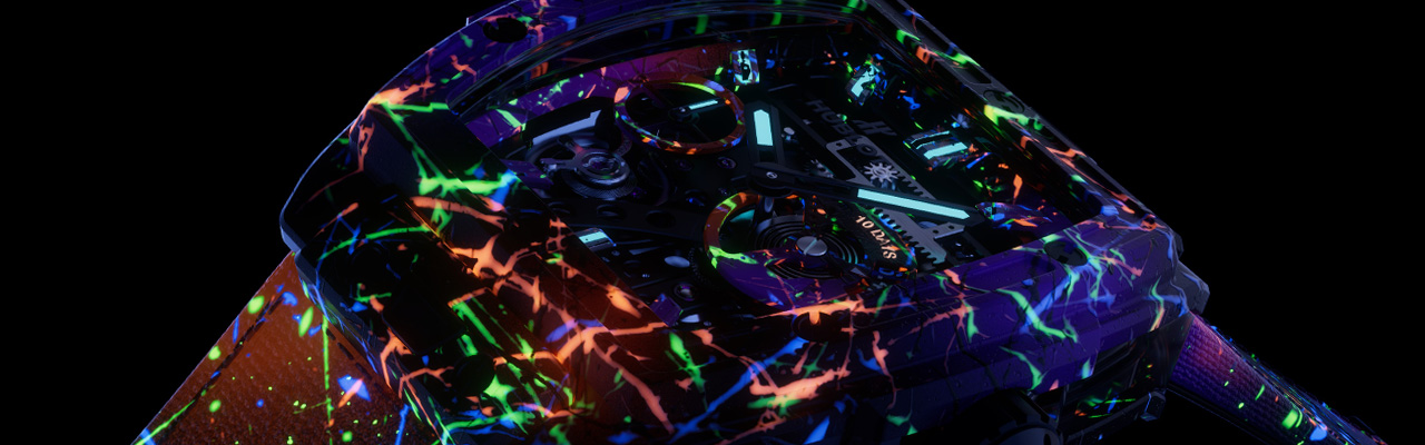 HUBLOT宇舶Spirit Of Big Bang Meca-10街頭藝術腕錶