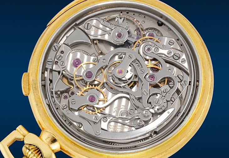 百達翡麗PATEK PHILIPPE三問萬年曆雙追針計時碼錶 Ref. 767機芯