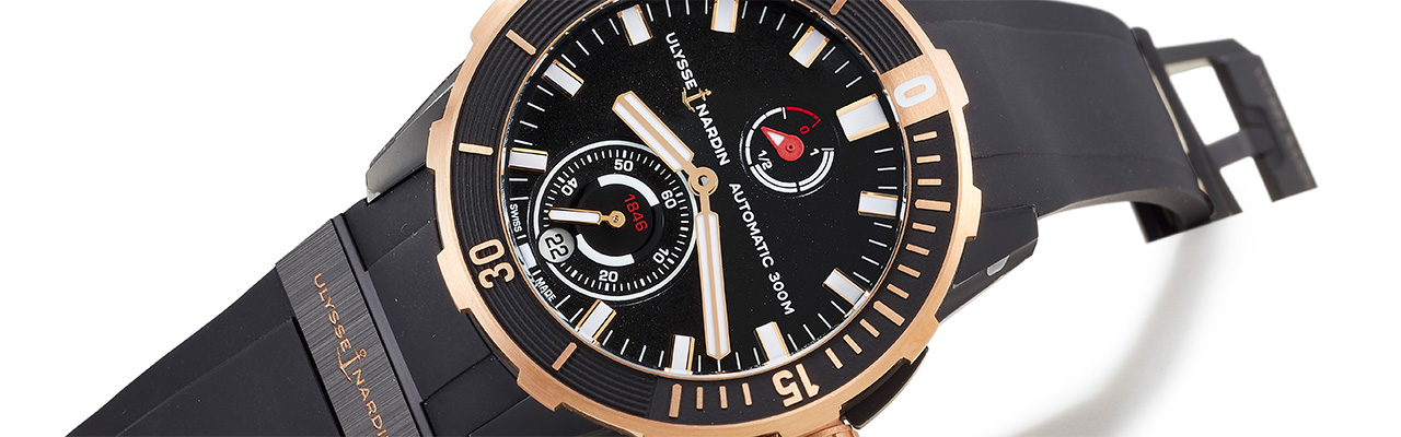 ULYSSE NARDIN雅典錶Diver Chronometer天文台潛水錶