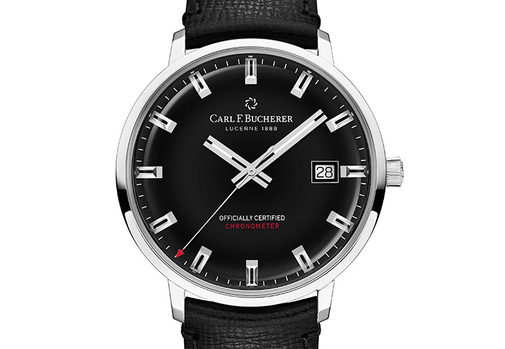 寶齊萊CARL F. BUCHERER傳承系列瑞士官方天文台認證腕錶