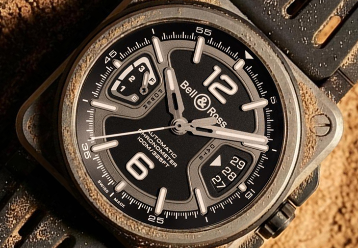 BELL & ROSS柏萊士BR-X3 Black Titanium腕錶