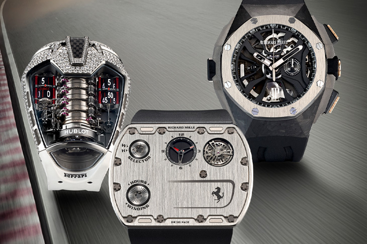 三大頂級法拉利賽車錶款齊集邦瀚斯鐘錶拍賣