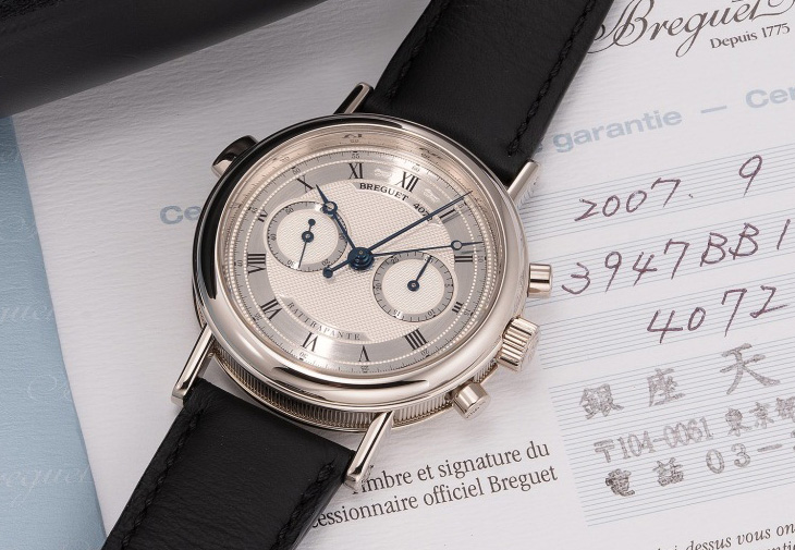 寶璣BREGUET Ref. 3947BB/12/9V6 Classique Rattrapante